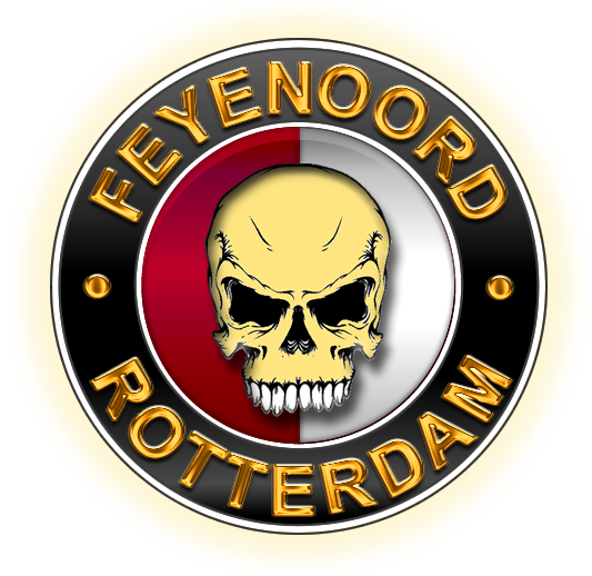 Feyenoord Logo Skull
